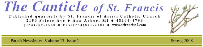 The Canticle of St Francis